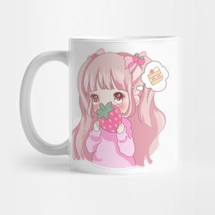 Strawberry Girl Mug